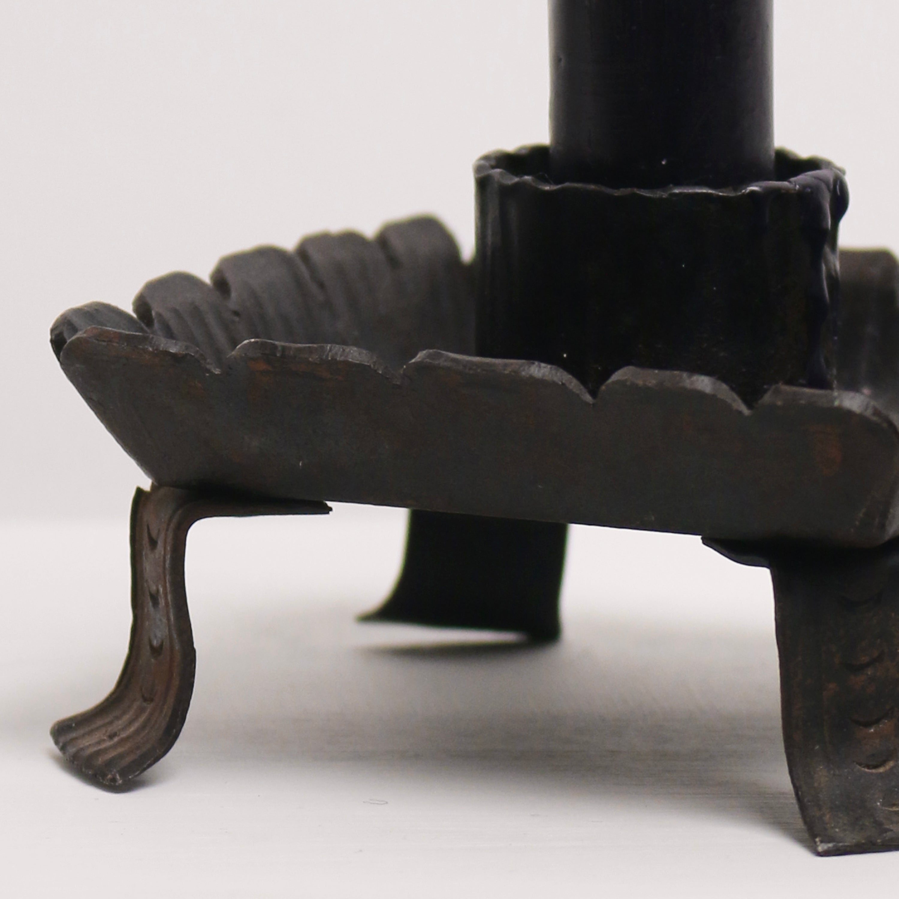 Antique Wrought Iron Chamber-stick