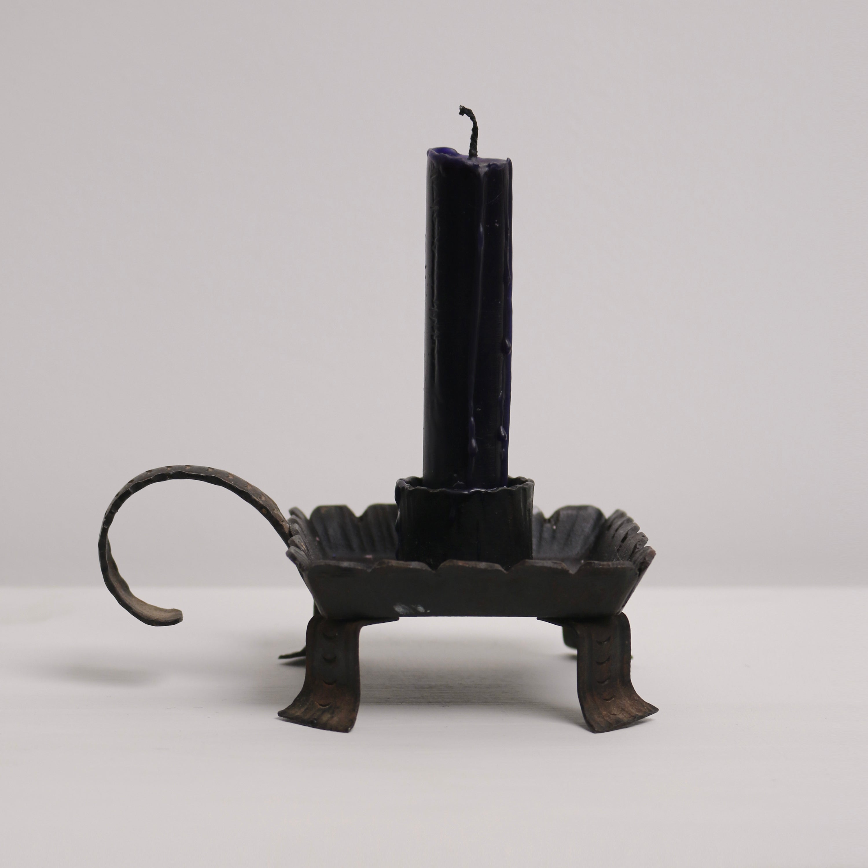 Antique Wrought Iron Chamber-stick
