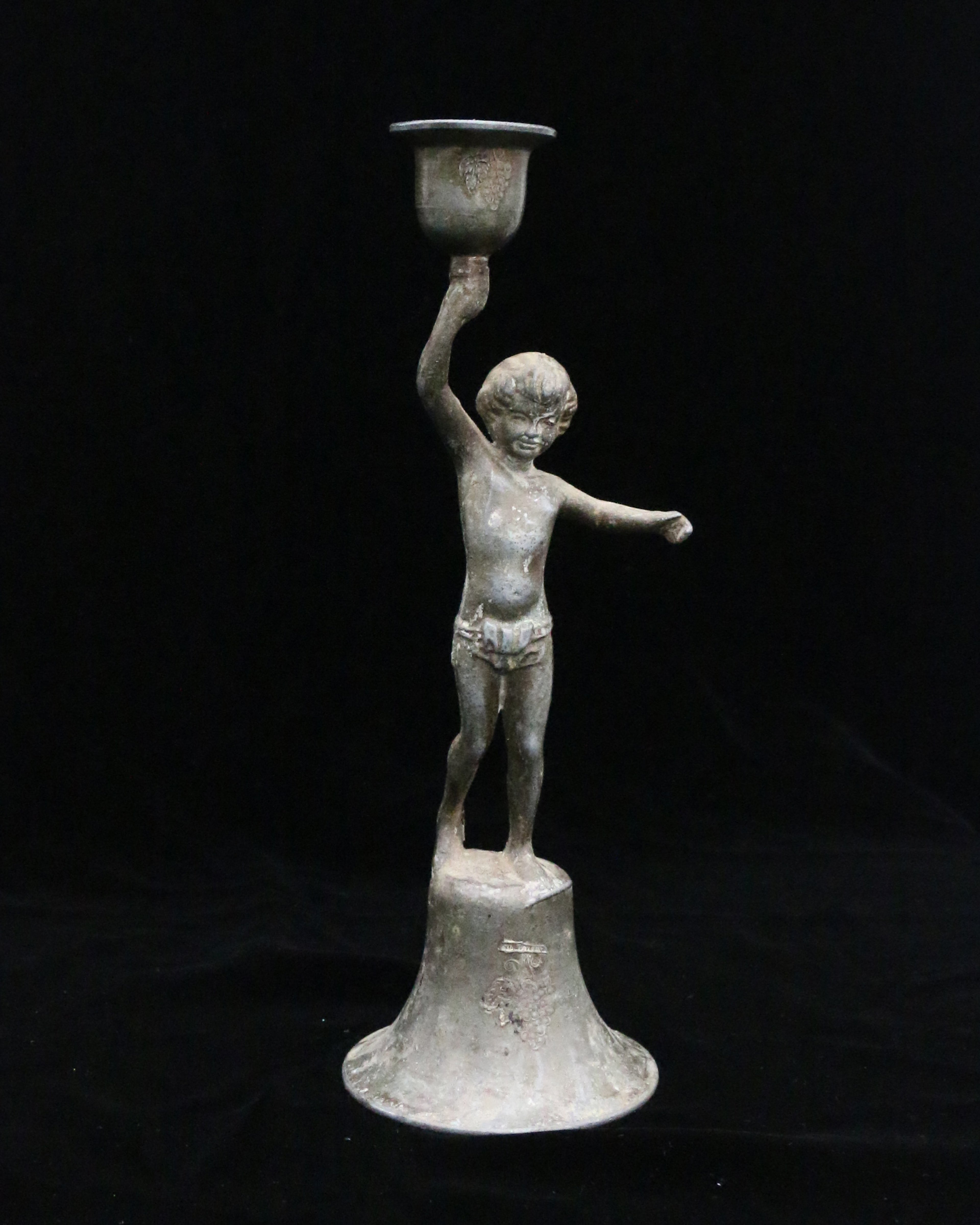 20th Century Cherub Candleholder