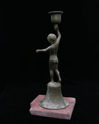 20th Century Cherub Candleholder