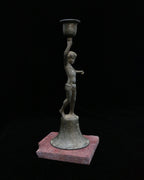 20th Century Cherub Candleholder