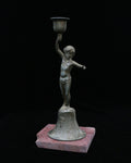 20th Century Cherub Candleholder