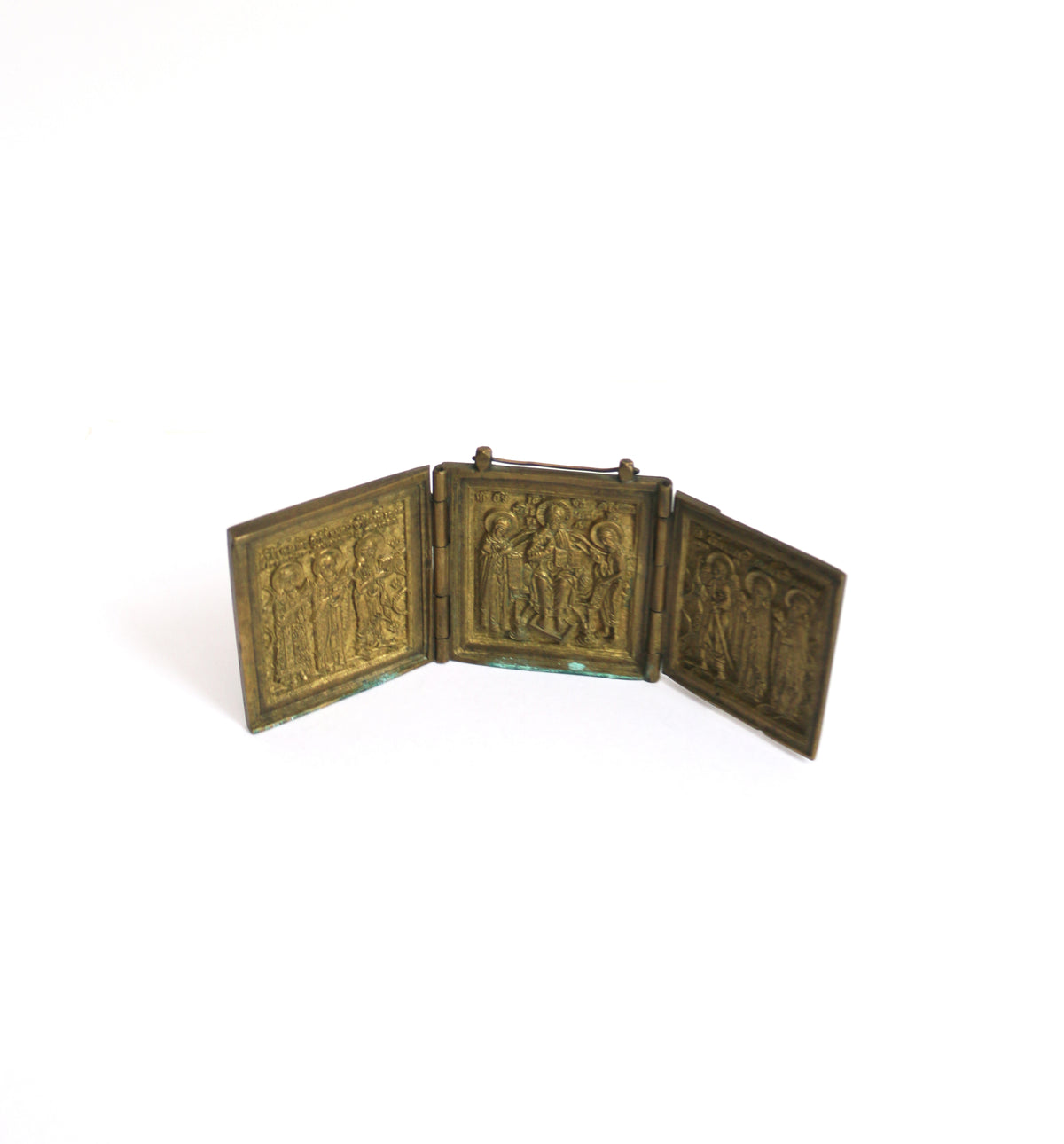 Portable personal altar (triptych)