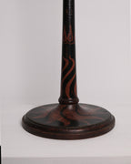 Wooden candlestick