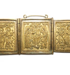 Portable personal altar (triptych)