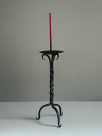 A Pair of Brutalist Candleholders
