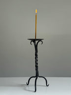 A Pair of Brutalist Candleholders