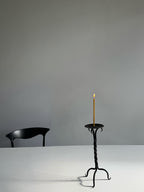 A Pair of Brutalist Candleholders